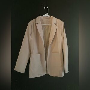 Elegant Cream Women's Blazer